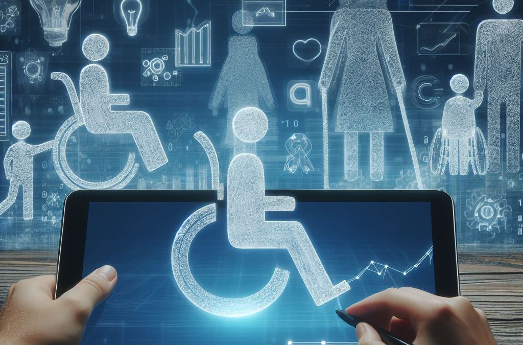 How do people with disabilities navigate the web?