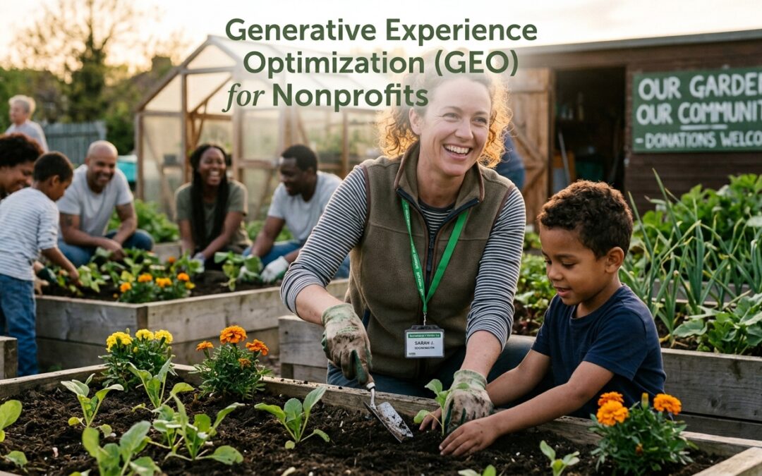 Generative Experience Optimization (GEO) for Nonprofits
