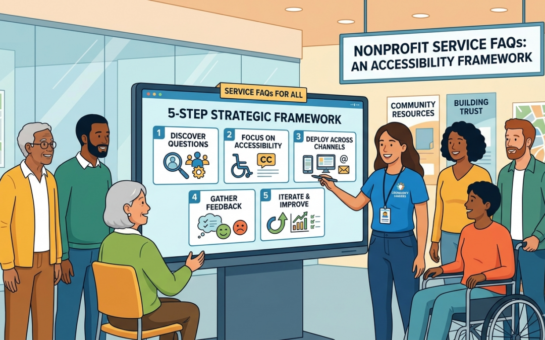 How to Build Accessible Service FAQs for Nonprofit Communities: A 5-Step Strategic Framework