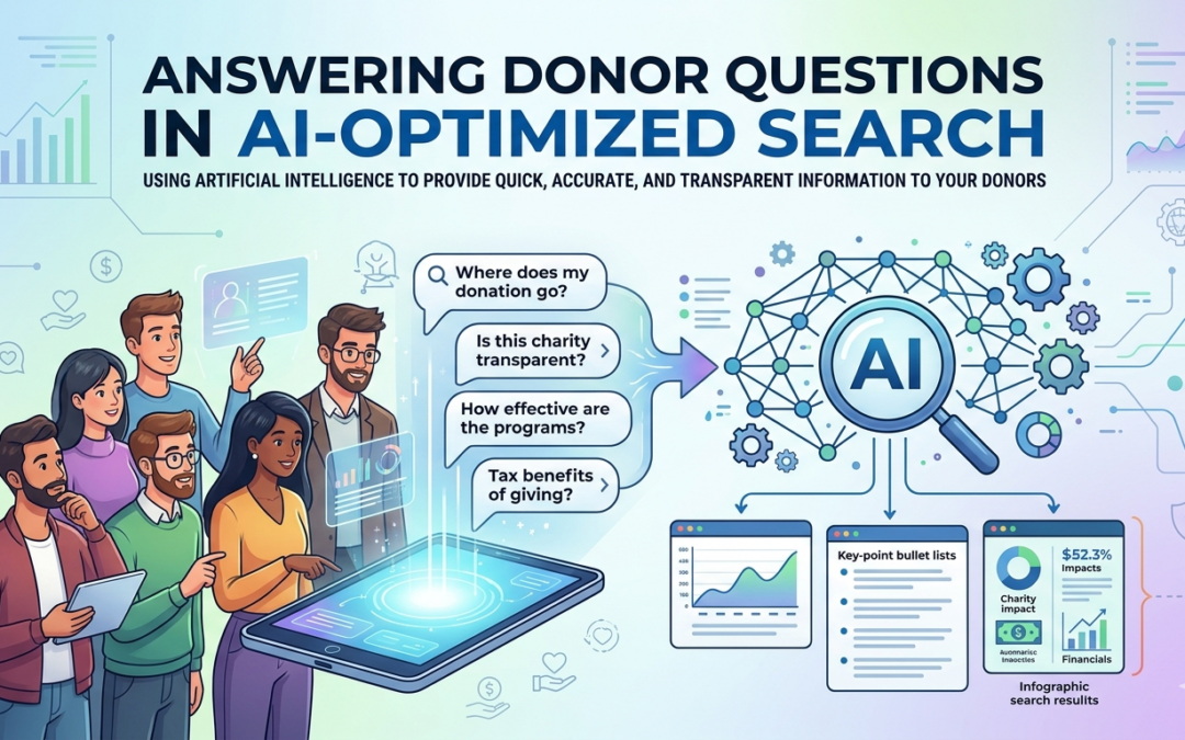 Answering Donor Questions in AI-Optimized Search