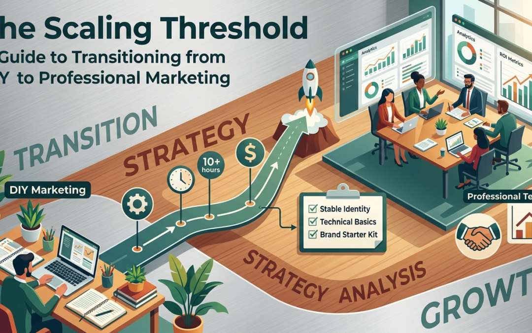 The Scaling Threshold: A Guide to Transitioning from DIY to Professional Marketing