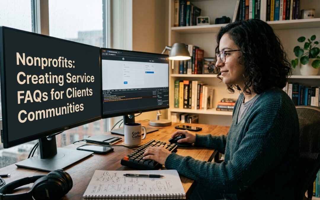 Nonprofits: Creating Service FAQs for Clients and Communities